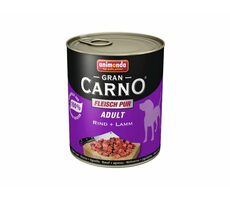 Animonda GranCarno Adult Dosenfutter für Hunde Rind+Lamm 400g