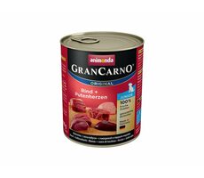 Animonda Grand Carno Junior Dosenrind + Putenherz 800g