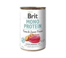 Brit Mono Protein Thunfisch und Süßkartoffel 400 g / Dose für Hunde