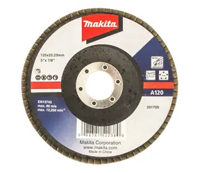 Makita D-63507 / Schleiffächerscheibe 125 mm A120