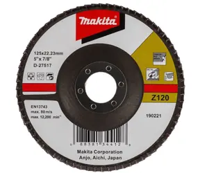 Makita D-27517 / Schleiffächerscheibe 125 mm Z120