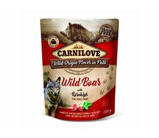 Carnilove Hundepastete Wildschwein mit Hagebutten 300g / Beutel für Hunde