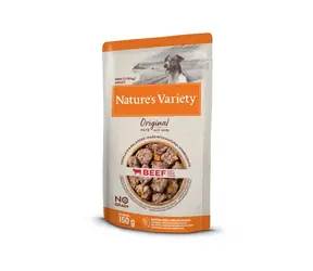 Nature's Sorte Original für kleine Hunde mit Rind 150g / Beutel für Hunde