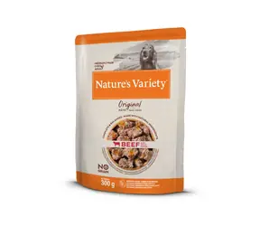 Nature's Sorte Original für mittelgroße Hunde mit Rind 300g / Beutel für Hunde