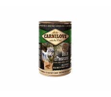 Carnilove Wildfleisch Ente & Fasan 400g / Dose für Hunde