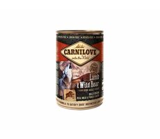 Carnilove Wildfleisch Lamm & Wildschwein 400g / Dose für Hunde