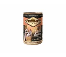 Carnilove Wildfleisch Lachs & Truthahn Welpen 400g / Dose für Hunde