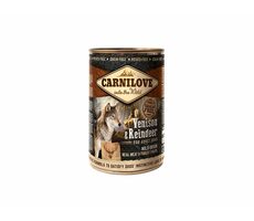 Carnilove Wildfleisch Wild & Rentier 400g / Dose für Hunde