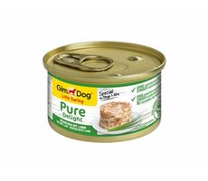 GIMBORN GimDog PURE DELIGHT Huhn mit Lamm 85g / Dosenfutter für Hunde