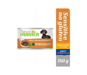 Natural Trainer SENSITIVE Adult S&T Lamm & Reis 150 g LT / Dosenfutter für Hunde