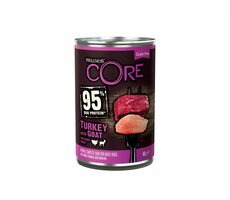 Wellness Core Dog 95% Protein Adult Truthahn+Ziege und Süßkartoffel 400g / Dosenfutter für Hunde