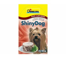 GIMBORN ShinyDog Huhn+Lamm in Dosen 2x85g / Dosenfutter für Hunde