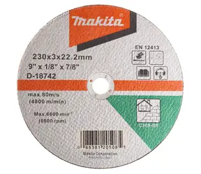 Makita D-18742 Steintrennscheibe 230 x 3,0 mm x 22,23 mm