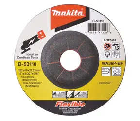 Makita B-53110 / Schleifscheibe 125 mm 4,0 x 22,23 mm