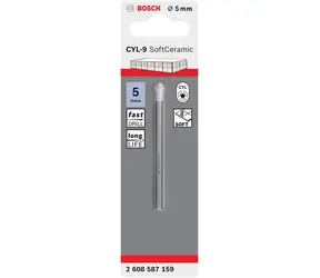 BOSCH 2608587159 / Fliesenbohrer CYL-9 / Maße 5,0 x 70 mm