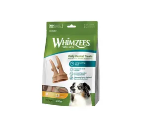 Whimzees Geweih M 360g / Zahnsnacks für Hunde