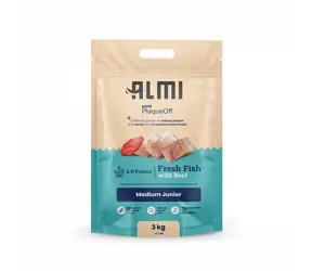 ALMI Medium Junior 3kg / Granulat für Hunde / für Welpen mittlerer Rassen ab 4 Monaten 