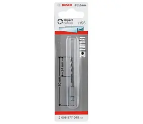 BOSCH HSS Impact 2608577045 / Spiralbohrer / 2 x 24 mm / 1 Stk