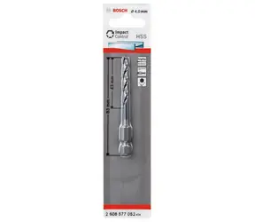 BOSCH HSS Impact 2608577052 / Spiralbohrer / 4,0 x 43 mm / 1 Stk
