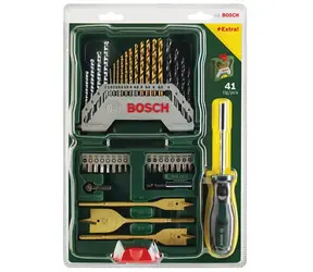 BOSCH 2607017334 / X-Line Titan Bohrer- und Bit-Set / 40-tlg