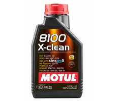 MOTUL 8100 X-CLEAN 5W-40 1l / Synthetisches Motoröl 