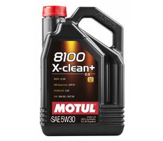 MOTUL 8100 X-CLEAN+ 5W-30 5l / Synthetisches Motoröl 
