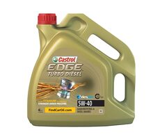 Castrol EDGE TITANIUM TURBO Diesel 5W-40 4l / Synthetisches Motoröl