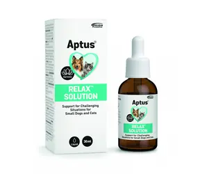 Aptus Relax Lösung 30 ml / Ergänzungsfuttermittel für kleine Hunde- und Katzenrassen