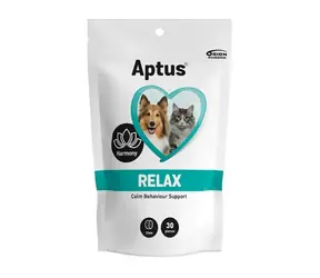 Aptus Relax vet 30 St. / Ergänzungsnahrung in Form von Kautabletten gegen Angst und Stress