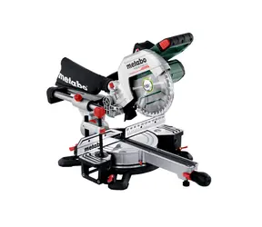 Metabo 614216650 KGS 18 LTX BL 216 / Akku-Gehrungssäge / 18V / Durchmesser 216 mm / 5.000 U/min / 2x 5,2 Ah