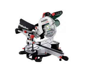 Metabo 614216810 KGS 18 LTX BL 216 / Akku-Gehrungssäge / 18V / Durchmesser 216 mm / 5.000 U/min / 2x 8,0 Ah