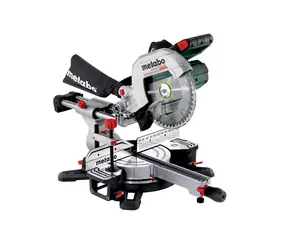 Metabo 614254650 KGS 18 LTX BL 254 / Akku-Gehrungssäge / 18V / Durchmesser 254 mm / 4.000 U/min / 2x 5,2 Ah