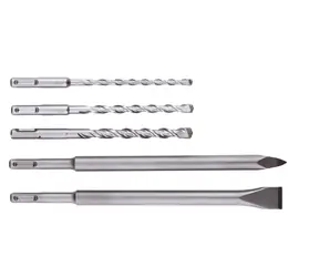 Metabo 630465000 / Bohrer- und Meißelset / SDS- PLUS / 5-teilig