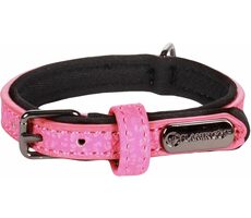 Flamingo Leza Halsband mit Neoprenpolsterung rosa XXS