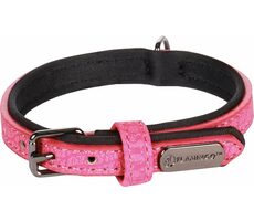Flamingo Leza Halsband mit Neoprenpolsterung rosa XS