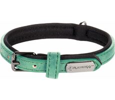 Flamingo Delu Halsband mit Neoprenpolsterung grün XS