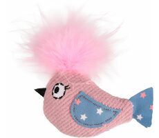 Flamingo Winny Katzenspielzeug Vogel 10cm