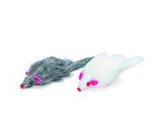 Karlie Plüschtier für Katzen Maus 2 Stück 12 cm