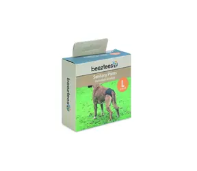 Beeztees Nylon-Heizhöschen schwarz L / 43-55cm