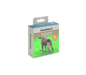 Beeztees Nylon-Heizhose schwarz XL / 46-57cm