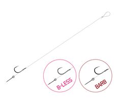 Delphin Rig FLR Stachel Größe 6 0,22 mm 8 cm 6 Stk