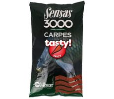 Sensas Ködermischung 3000 Carp Tasty Spicy 1kg
