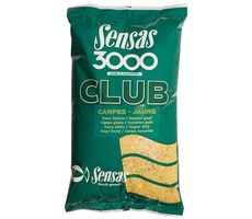 Sensas Ködermischung 3000 Club Carpes Jaune (Karpfengelb) 2,5 kg