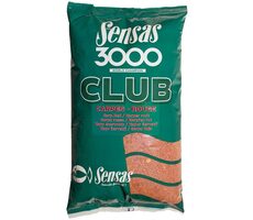 Sensas Ködermischung 3000 Club Carpes Rouge (Karpfenrot) 1 kg