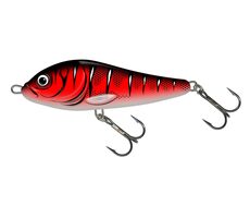 Salmo Wobbler Rattlin&#39; Slider Sinking 11cm Red Wake
