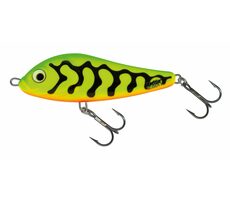 Salmo Wobler Rattlin&#39; Slider Floating 8cm Grüner Tiger