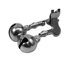 Delphin -Glocke mit Metallclip 22 mm