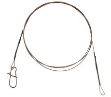 Cormoran Lanko 1x7 Drahtvorfachschlaufe und Snap 9kg 50cm 2St