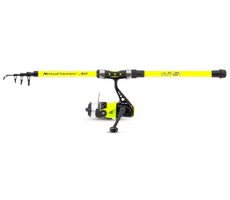 Saenger Rutenset mit Rolle Newcomer Set II 1,95 m 10-30 g Gelb