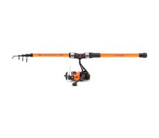 Saenger Rutenset mit Rolle Newcomer Set II 2,1m 15-40g Orange